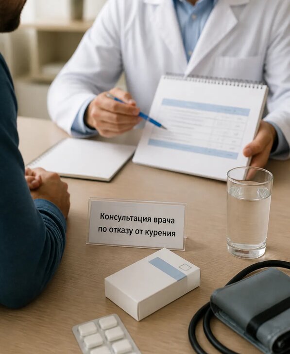 Консультация врача по отказу от курения для взрослых в Карталах